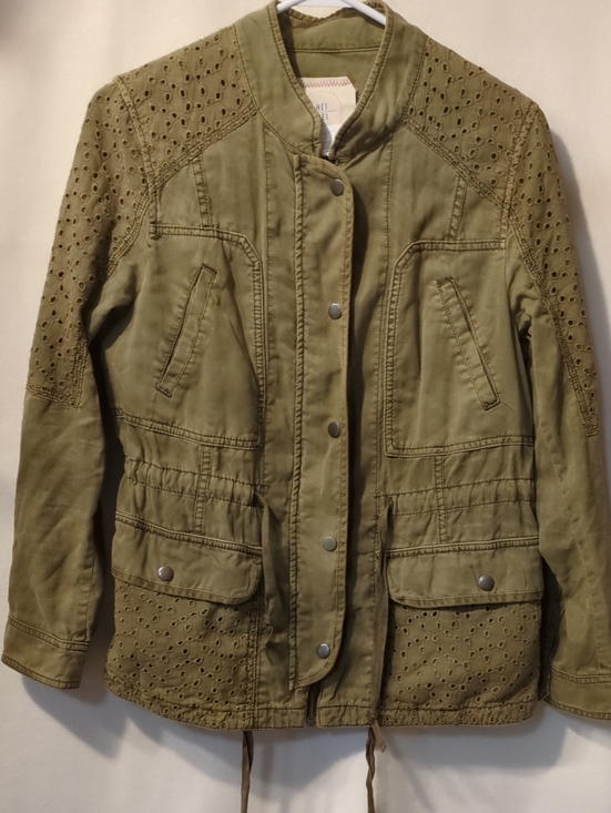 Anthropologie Jackets & Blazers - Anthropologie Eyelet Army Jacket